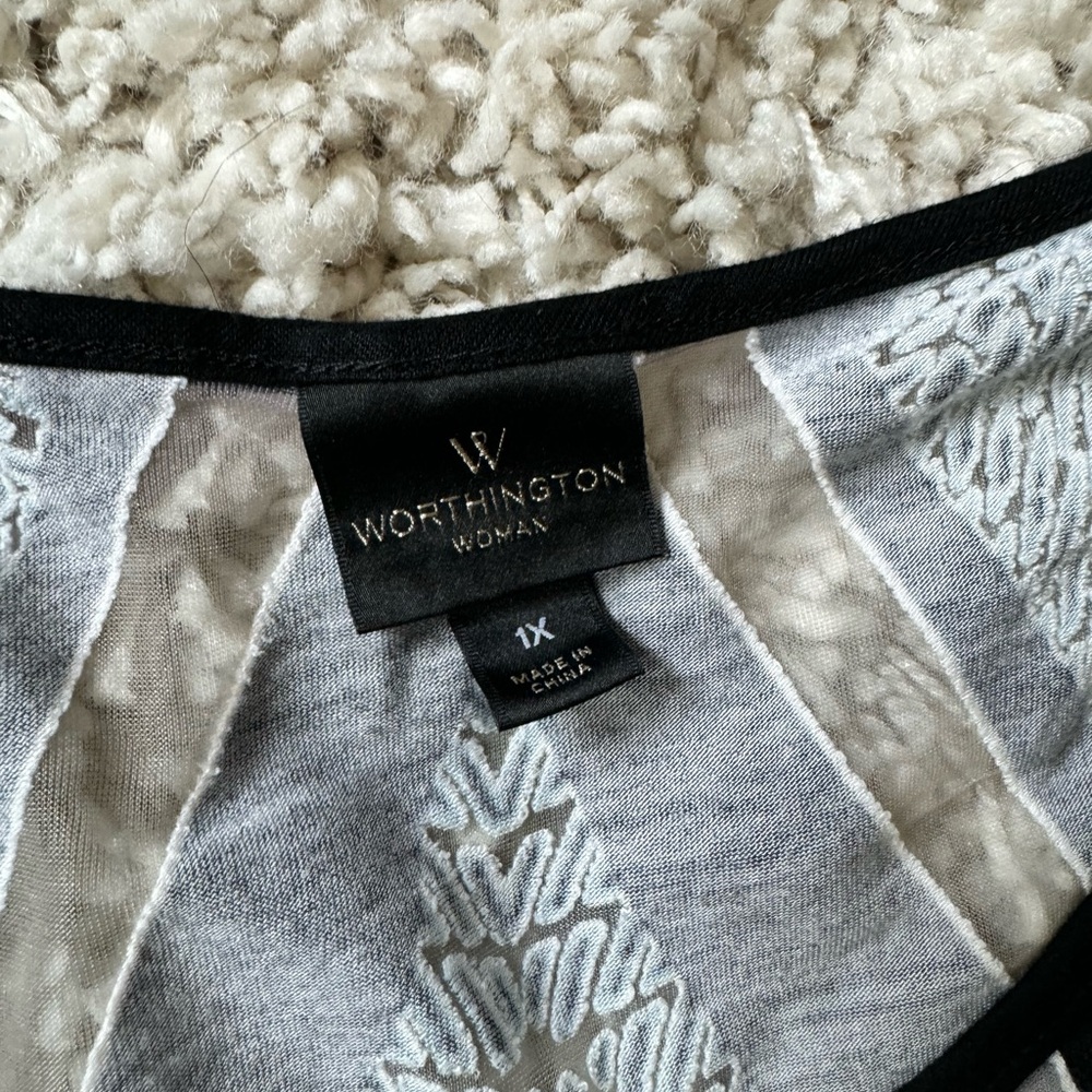 Worthington Tribal Simple Basic Summer Breathable… - image 4